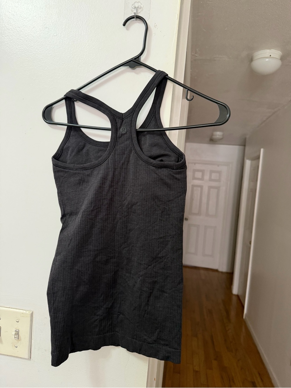 lululemon athletica Black Ribbed Racerback Tank - Picture 3 of 4